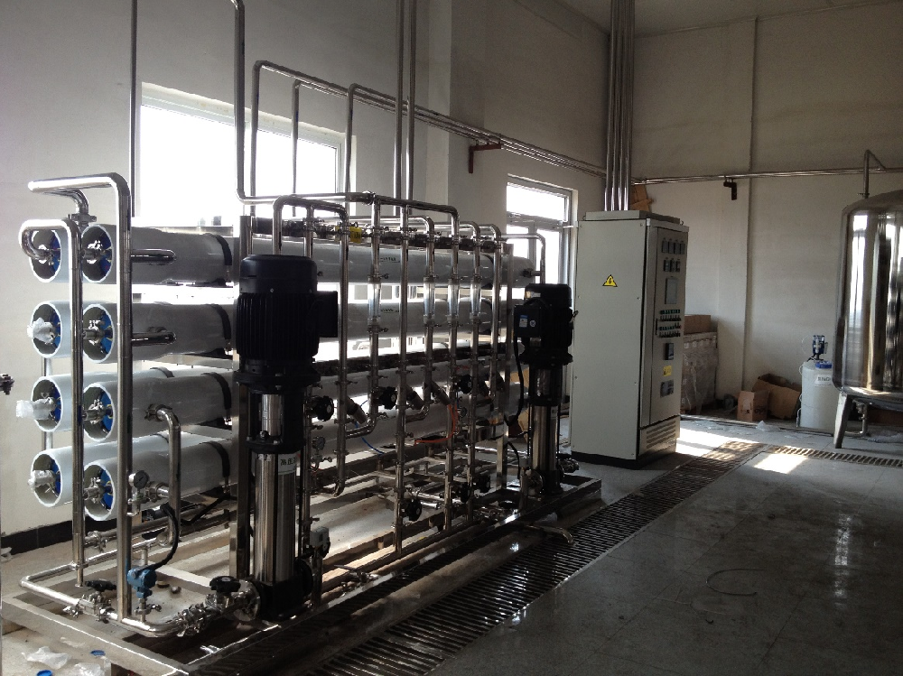 威高集团旗下公司所提供原水水质情况及对产水水质要求而设计